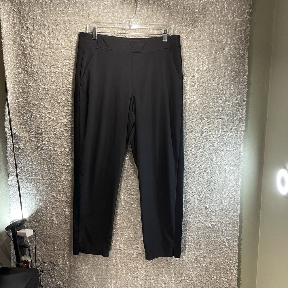 Athleta Women's 12 Brooklyn Ankle Pant Pull On 27" Inseam Elastic Waist Casual